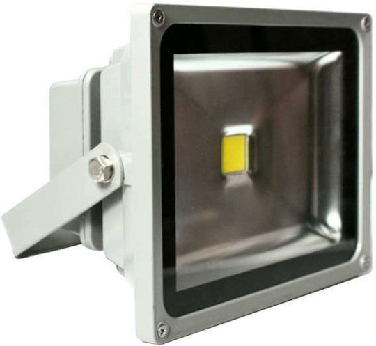 Στεγανός Προβολέας LED 50W Ψυχρό Λευκό 6000K IP65