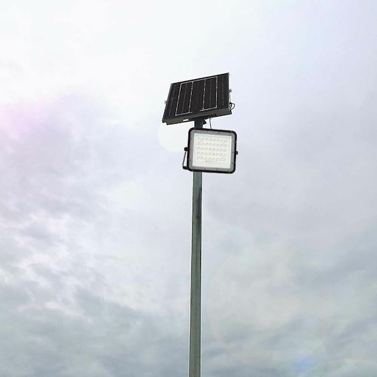 V-TAC Waterproof Solar LED Floodlight 6W Natural White 4000K IP65