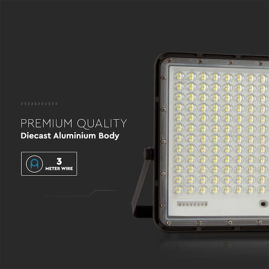 V-TAC Στεγανός Ηλιακός Προβολέας LED 30W Φυσικό Λευκό 4000K IP65