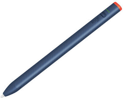 Logitech Crayon Digital Stylus Pen with Palm Rejection for iPad Blue