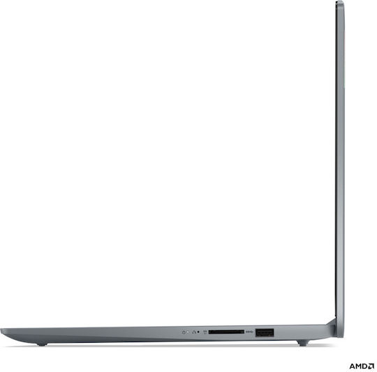 Lenovo IdeaPad Slim 3 15ABR8 15.6" IPS (Ryzen 5-7530U/8GB/512GB SSD/W11 S) Арктическо сиво (GR Клавиатура)