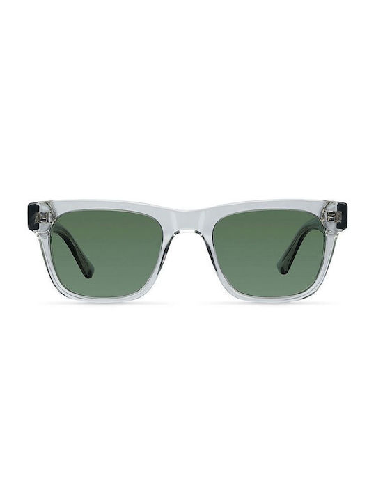 Meller Nuru Sunglasses with Ecru Olive Plastic Frame and Green Lens ACB-NU-ECRUOLI