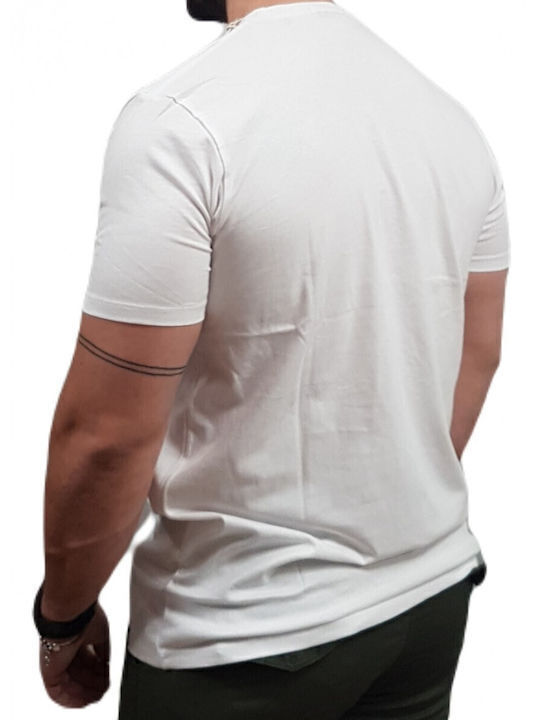 Rebase 231.RTS.025 T-shirt Λευκό