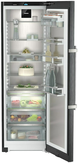 Liebherr Einzeltür Kühlschrank 387Es H185.5xB59.7xT67.5cm. Schwarz Peak