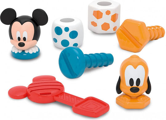 Baby Clementoni Stacking Toy Mickey & Pluto Build & Play for 18++ Months