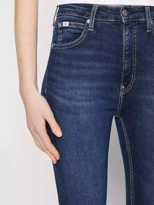 Calvin Klein Γυναικείο Jean Παντελόνι σε Slim Εφαρμογή Denim Dark