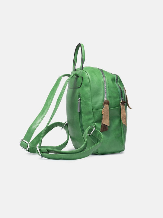 InShoes Damen Tasche Rucksack Grün