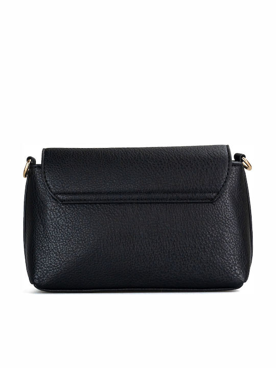 Damentasche Crossbody aus Kunstleder Schwarz