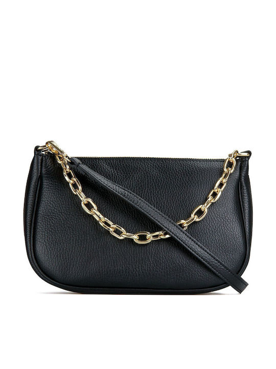 Leather Women's Bag Crossbody Black