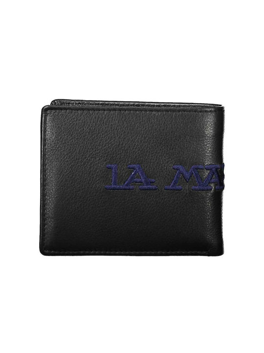 La Martina Дървен Мъжки Портфейл Черен
