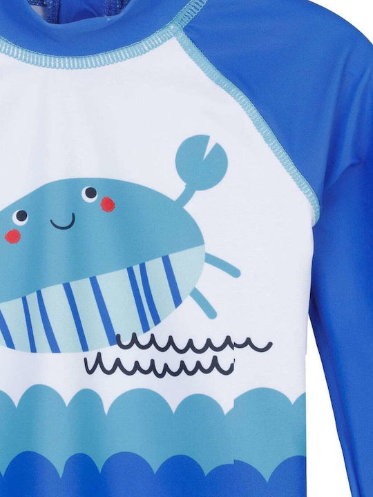 Losan Kinder Badeanzug Langarmshirt Blau
