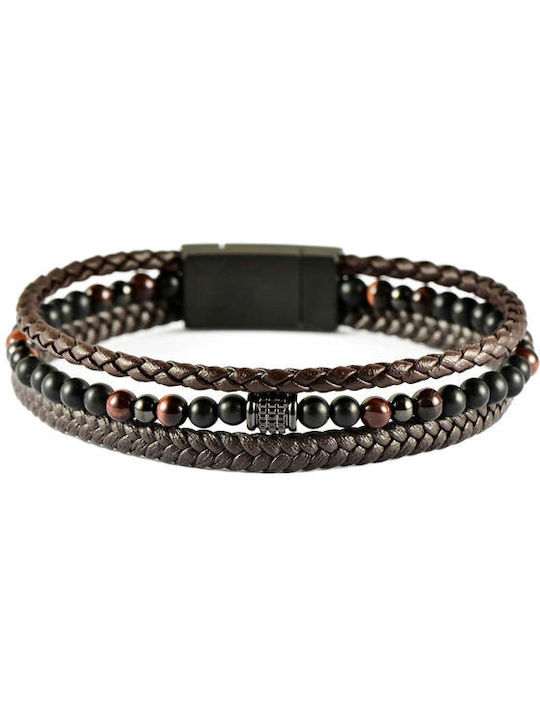 U.S. Polo Assn. Bracelet with design Eye made of Steel