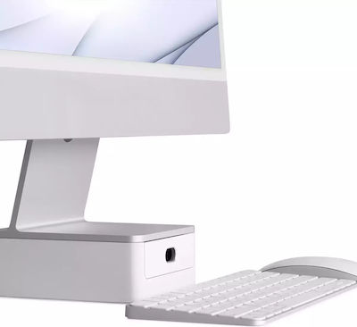 Rain Design mBase Desk Mounted Computer Stand White