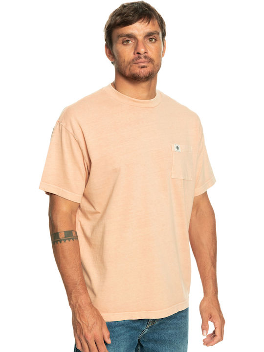 Quiksilver Herren T-Shirt Kurzarm Beige