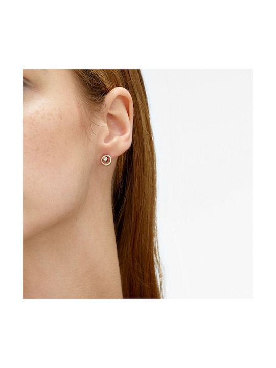 Skagen Earrings made of Steel Gold Plated