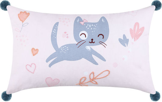 Παιδικό Διακοσμητικό Μαξιλάρι S-F Zoeline Souris 50x30εκ.