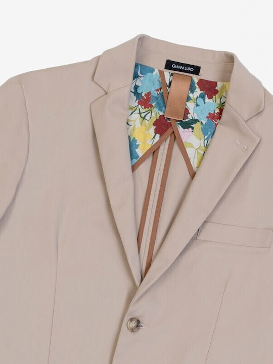 Sommer Herrenanzugsjacke Beige