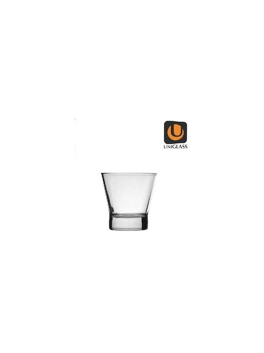 Uniglass Set of Glasses Whiskey made of Glass 220ml 12pcs