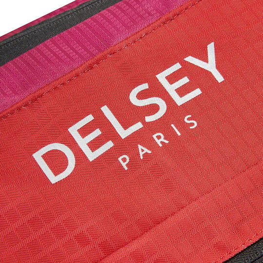 Delsey Nomade Peony Sack Voyage 97lt Red Fabric L79xW37.5xH39.5cm