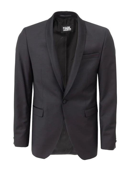 Karl Lagerfeld Men's Suit Black