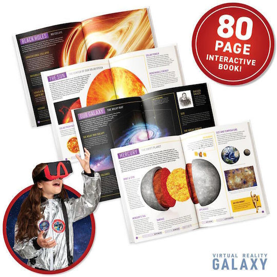 Virtual Reality Galaxy STEM Educational Game Knowledge for 8-12 Years Old