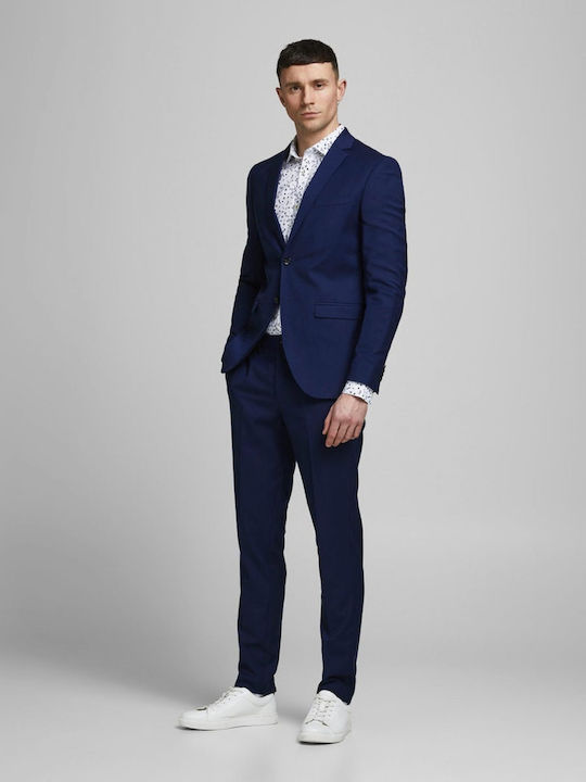 Men's Suit Slim Fit Blue