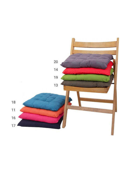 Viopros Garden Chair Cushion 14-Red 40x40cm