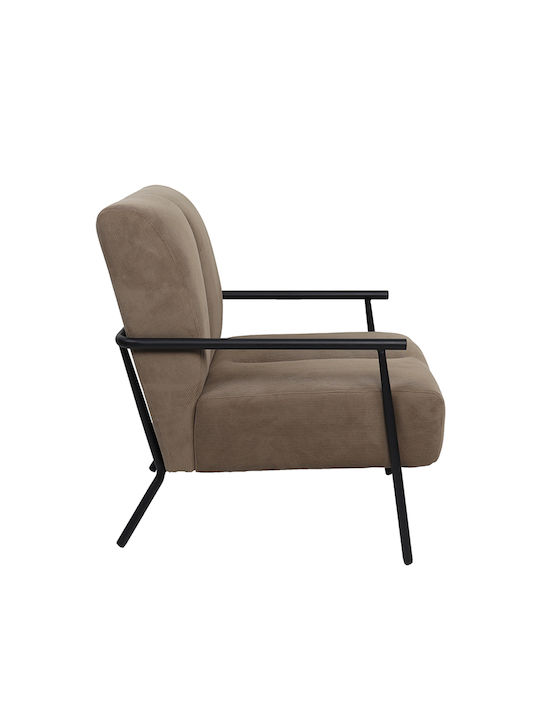 Kioto Sessel Braun 76x64x64cm