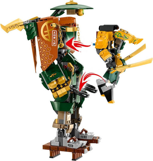 LEGO Ninjago Lloyd И Arin's Ninja Team Mechs За Възраст 9+