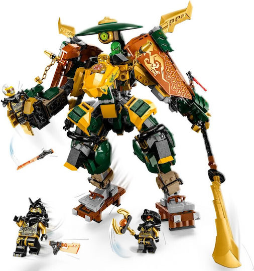 LEGO Ninjago Lloyd И Arin's Ninja Team Mechs За Възраст 9+