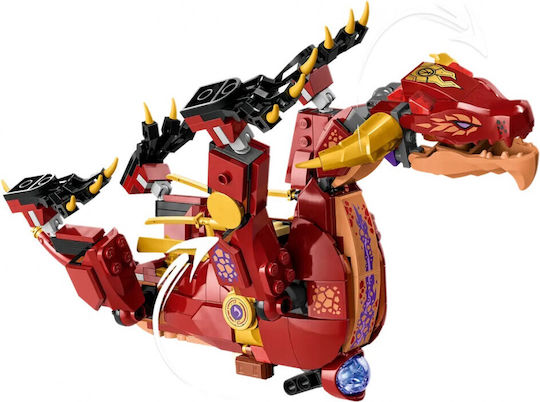 LEGO Ninjago Heatwave Transforming Lava Dragon για 8+ Ετών