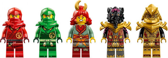 LEGO Ninjago Heatwave Transforming Lava Dragon για 8+ Ετών
