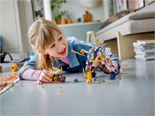 LEGO Ninjago Sora's Transforming Mech Bike Racer pentru 8+ Ani