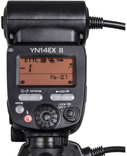 Yongnuo YN-14EX II TTL Светкавица Макро Ринг Комплект за Canon Фотоапарати