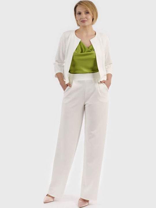 BelleFille Short Women's Blazer White