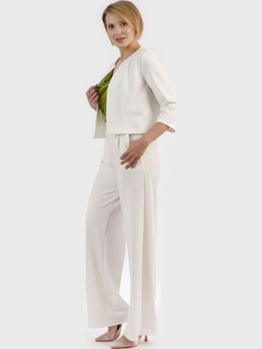 BelleFille Short Women's Blazer White