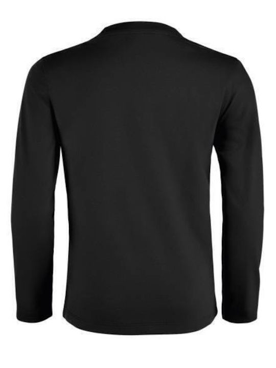 Kids' Shirt Long Sleeve Black Super Mario Vs Deadpool