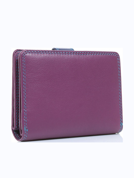 Small Leather Women's Wallet Classic Purple/Lilac