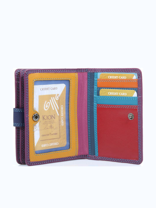 Small Leather Women's Wallet Classic Purple/Lilac