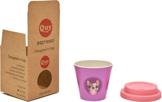 QuyCup Чаша Пластмаса Лилав 90мл