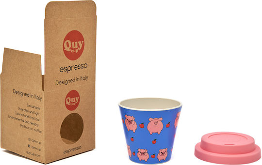 QuyCup Чаша Пластмаса Син 90мл