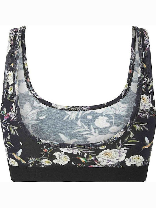 FILA Reggiseno Donna Women's Sports Bra without Padding Black
