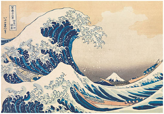 The Great Wave Puzzle 2D 1000pcs