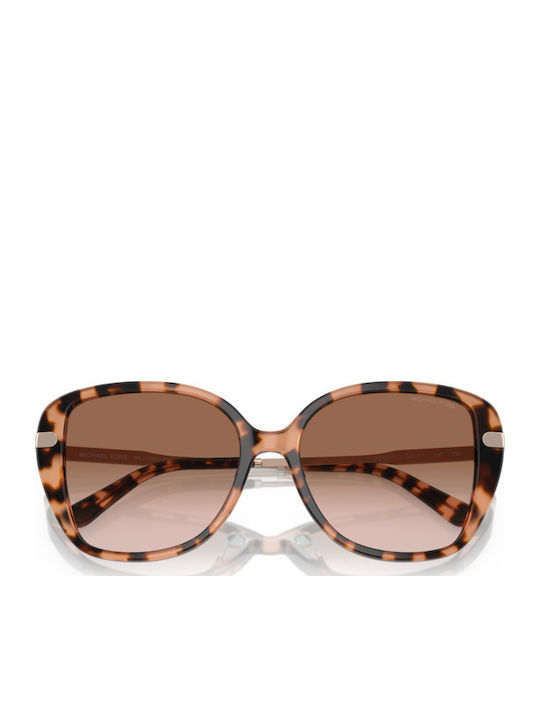 Michael Kors Flatiron Women's Sunglasses with Brown Tartaruga Frame and Brown Gradient Lens