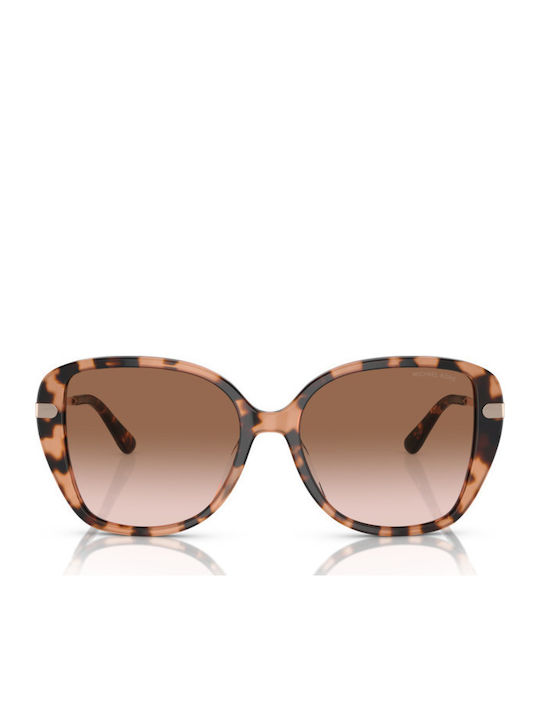 Michael Kors Flatiron Women's Sunglasses with Brown Tartaruga Frame and Brown Gradient Lens
