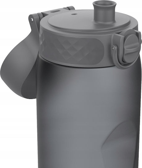 Ion8 Quench Παιδικό Παγούρι Πλαστικό Non Spill Γκρι 1000ml