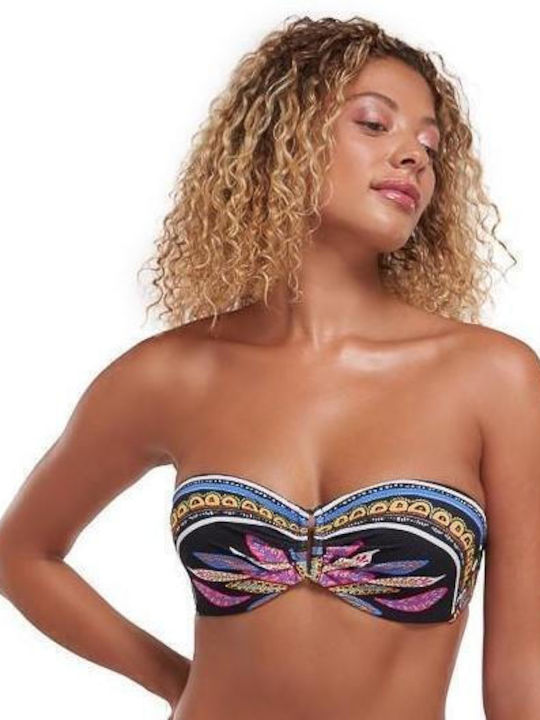 Strapless Bikini Top Black