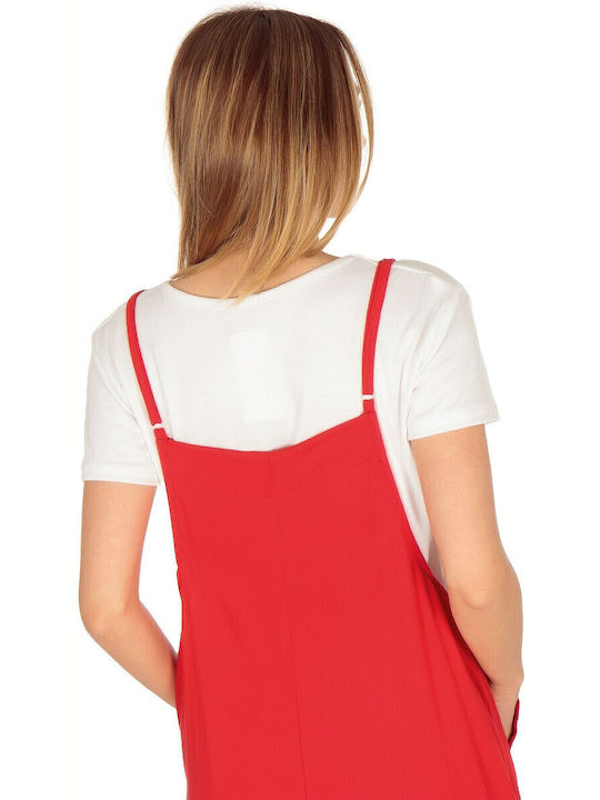 Women's One-piece Suit Red
