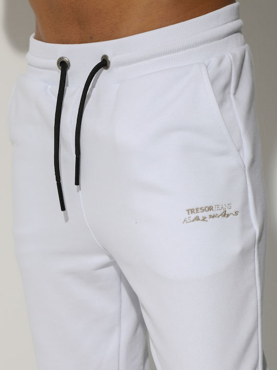 6669 Jogginghose mit Gummizug Weiß