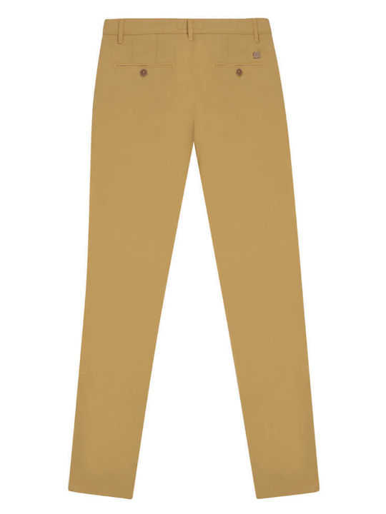 Prince Oliver Men's Trousers Chino Yellow